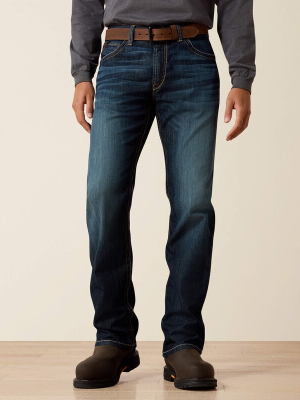 Ariat FR M4 Relaxed Bootcut Jeans 35x38 Mens DuraLight Workwear 10023466 CAT 2